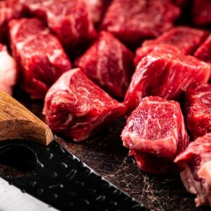 Beef Cubes(Low Fat) مكعبات بقري بلدي دهن قليل