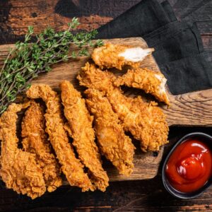 Chicken crunchy - صدور الدجاج  المقرمشة