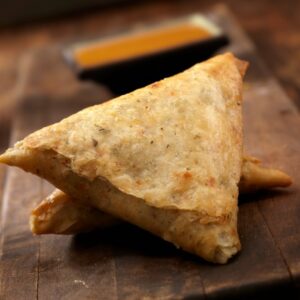 Sambosek cheese and mint